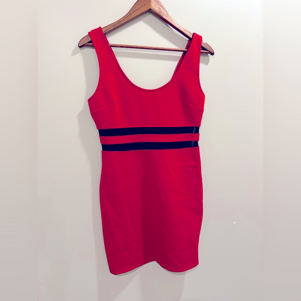 Forever 21 Red body-con dress.